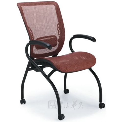 培训华体会网页版登录入口|多功能椅|办公华体会网页版登录入口|网布多功能椅|班前椅|洽谈椅|网布椅|会客椅 CG-SKM03-4P