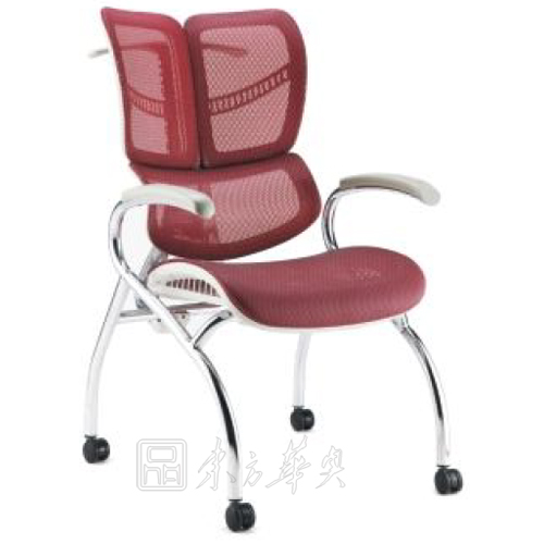 培训华体会网页版登录入口|多功能椅|办公华体会网页版登录入口|网布多功能椅|班前椅|洽谈椅|网布椅|会客椅 cg-fym03-G-4C