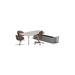 KEYPIECE COMMUNICATION DESK.大班台 利欧信工作室  WALTER KNOLL华体会网页版登录入口品牌