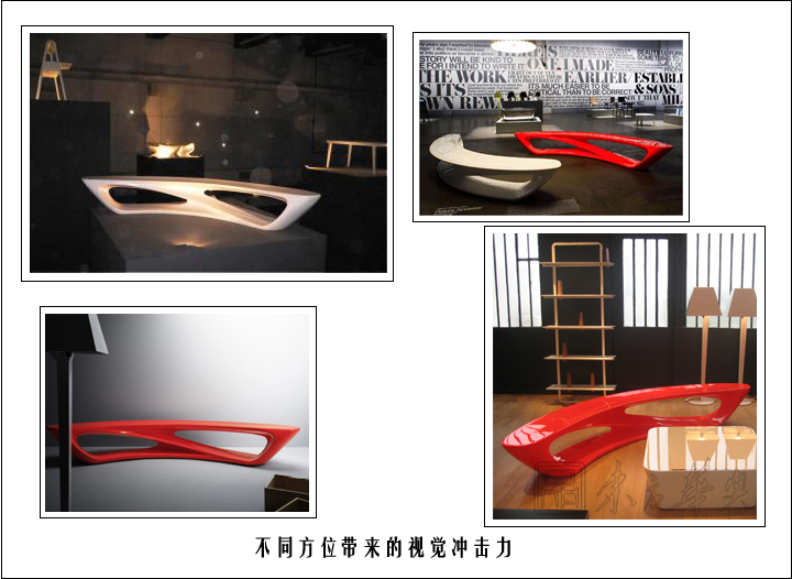 现代经典休闲椅|凳子|办公华体会网页版登录入口|Amanda Levete流线型休闲凳